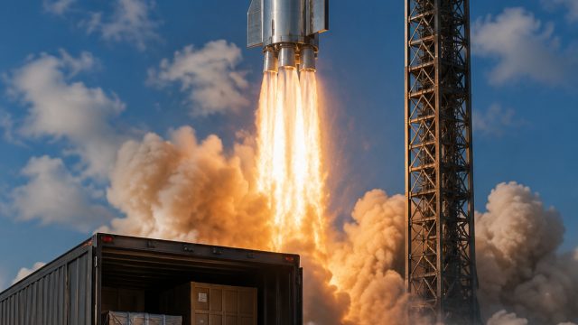 SpaceX's Starfall: Revolutionizing Cargo Delivery from Orbit