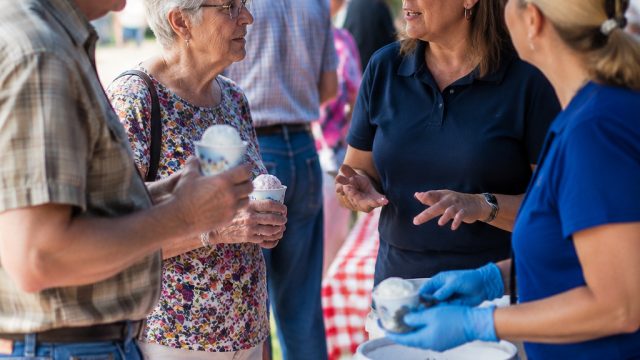 Engaging Community Conversations at the Jasper County Ice Cream Social