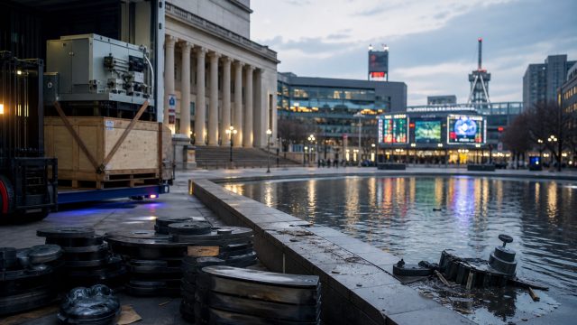 Trump Claims Vandalism at Reflecting Pool Amidst Controversy