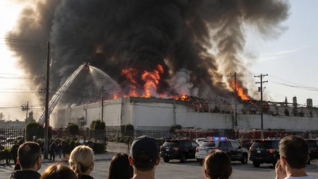 Concerns Rise Over Air Quality Following LA Warehouse Fire