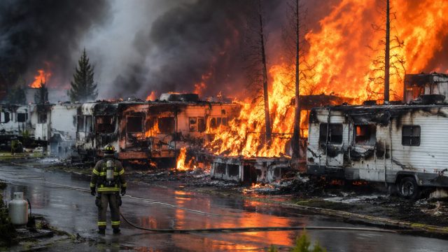 Fire Devastates RV Park in Harrison Hot Springs: A Community in Shock
