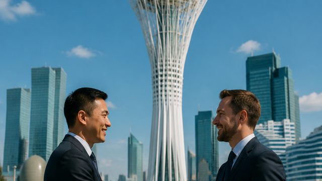 Baiterek Enhances Global Financial Partnerships for Growth