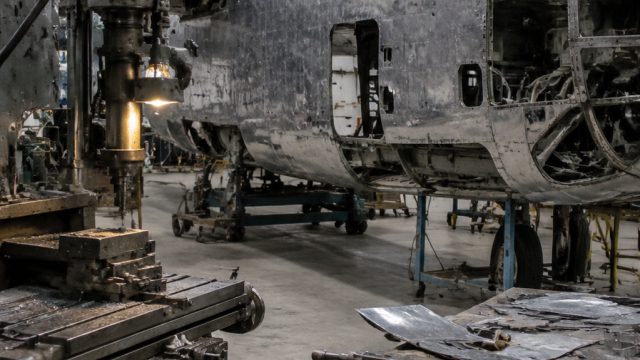 Major Progress in Restoring Rare B-24 Liberator at National Museum